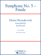 Symphony No. 5 Concert Band sheet music cover
